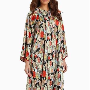 NATORI Dynasty zip caftan